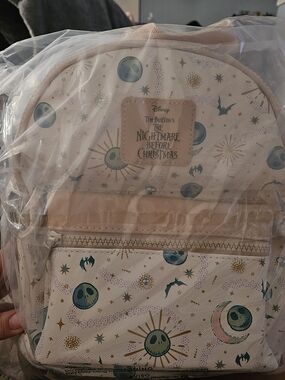 The Nightmare Before Christmas Pink Mini Backpack